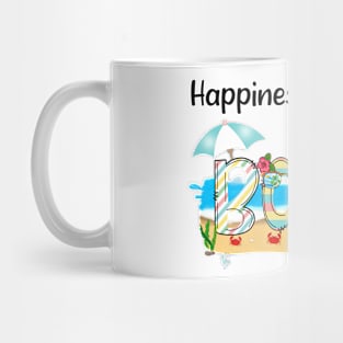 Happiness Is Being A Baba Summer Beach Happy Mother's Day Mug